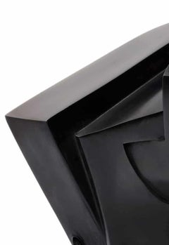 Kiotooki de Jacques Owczarek - Escultura animal de bronce negro de un elefante