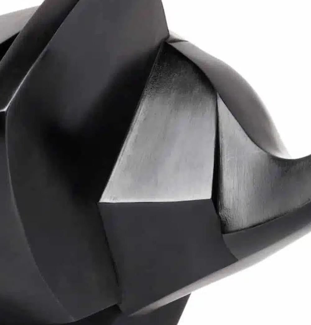 Kiotooki de Jacques Owczarek - Sculpture animalière en bronze noir d'un éléphant en vente 5