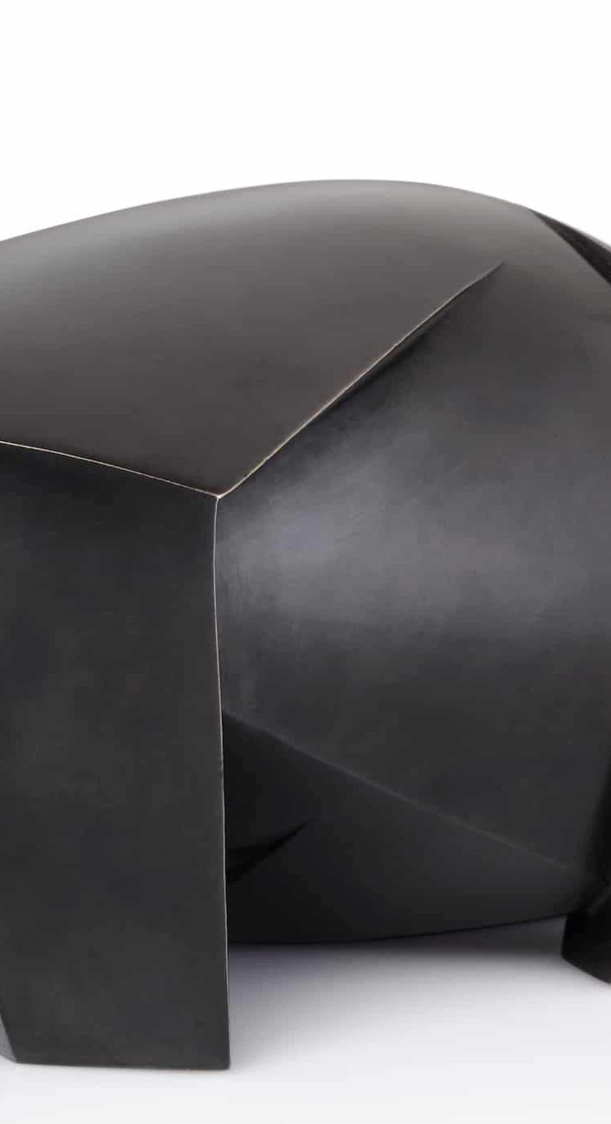 Kioveo di Jacques Owczarek - Scultura animale in bronzo di un ippopotamo, nero in vendita 1