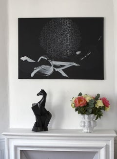 Melkior von Jacques Owczarek - Zeitgenössische Bronzeskulptur, Pferd, Tier