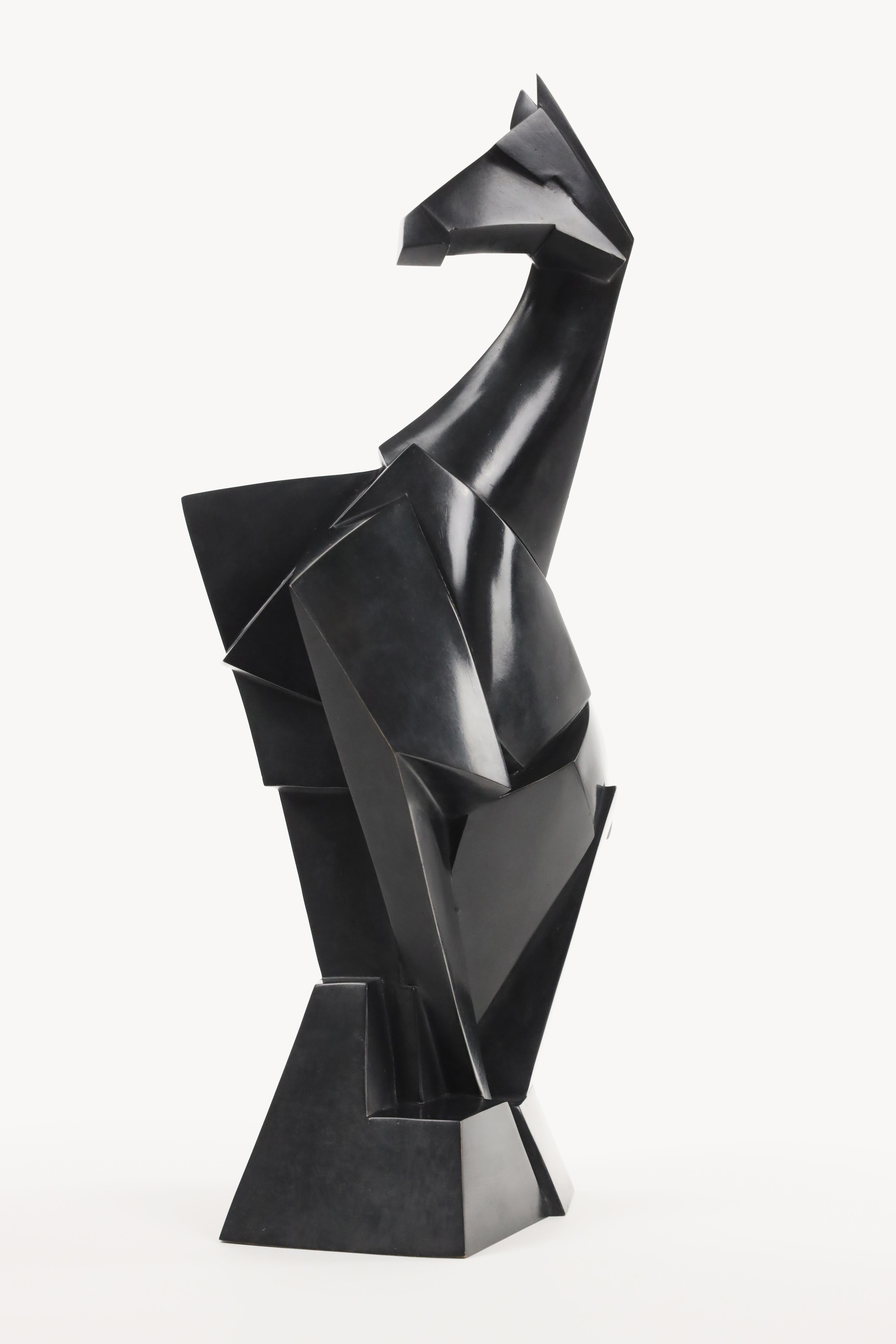 Melkior de Jacques Owczarek - Escultura contemporánea de bronce, caballo, animal en venta 8