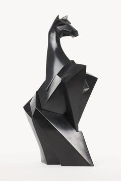 Melkior by Jacques Owczarek - Contemporary bronze sculpture, horse, animal