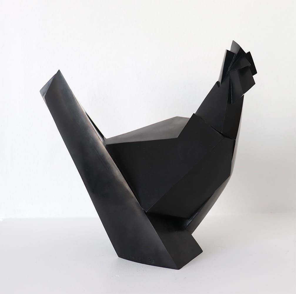 Monakio is a bronze sculpture by contemporary artist Jacques Owczarek, dimensions are 26 × 25 × 18 cm (10.2 × 9.8 × 7.1 in). The sculpture is signed and numbered, it is part of a limited edition of 8 editions + 4 artist’s proofs, and comes with a