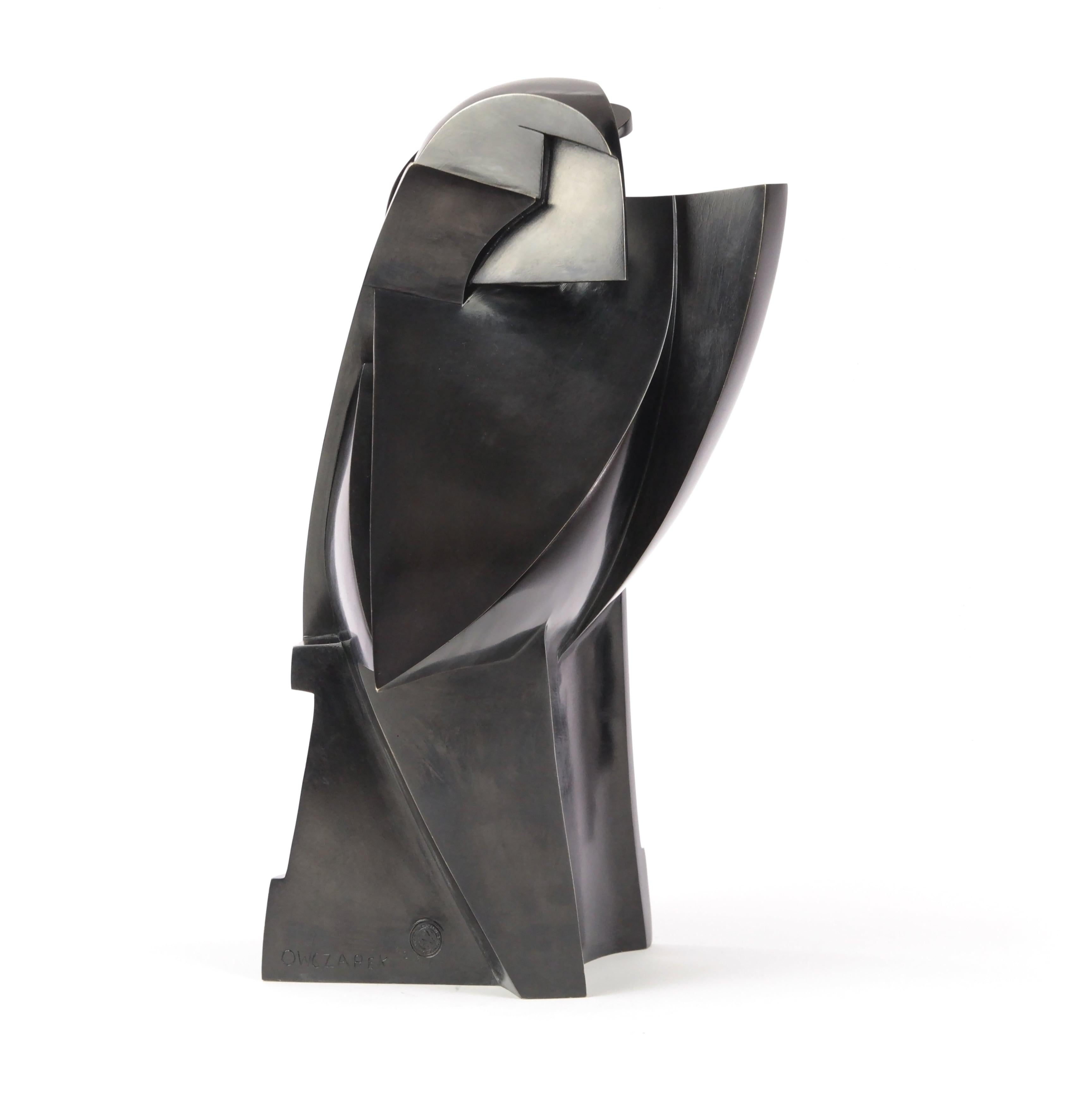 Taorakio by Jacques Owczarek - Animal bronze sculpture of a pelican, bird For Sale 3