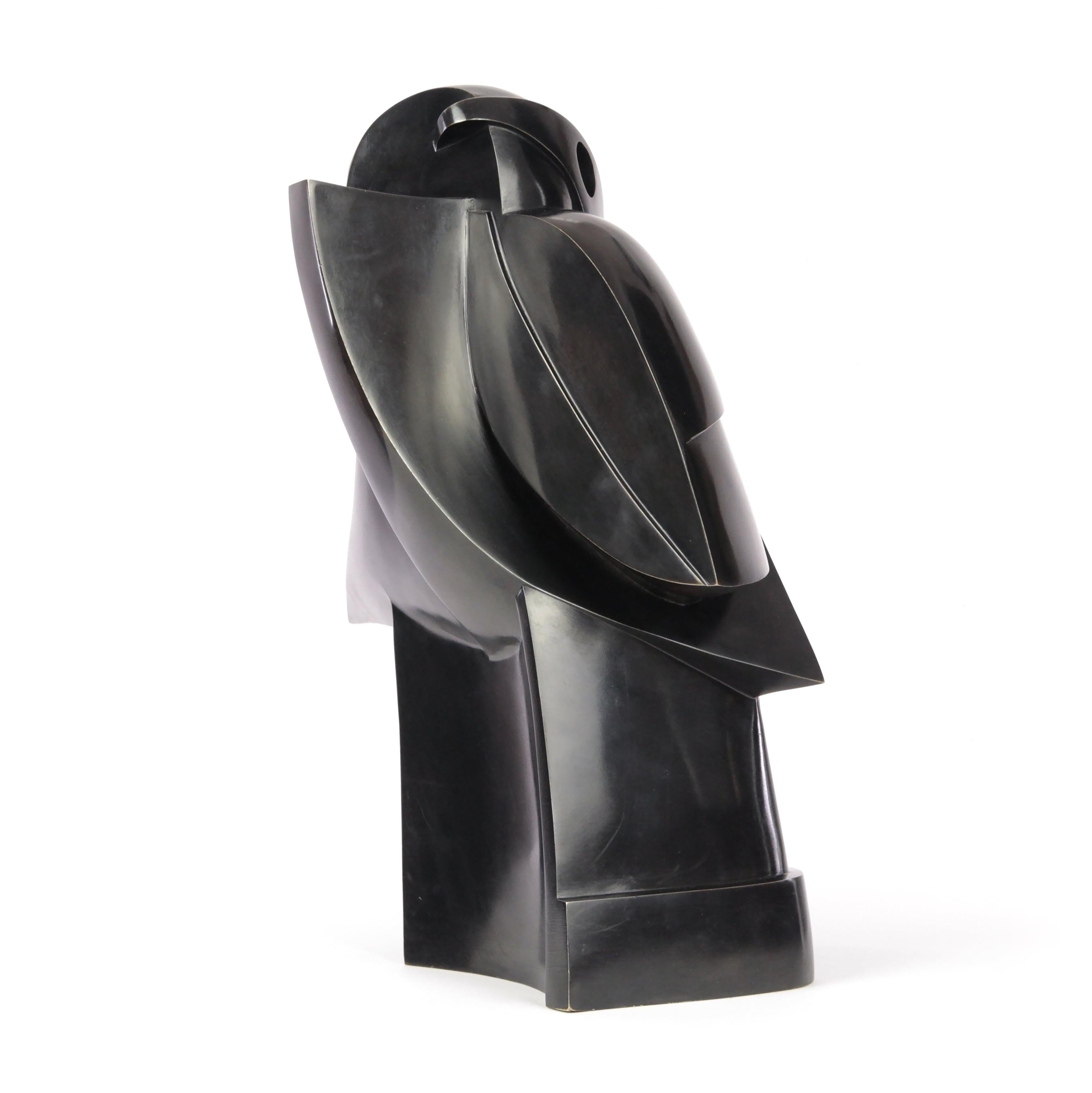 Taorakio by Jacques Owczarek - Animal bronze sculpture of a pelican, bird For Sale 5