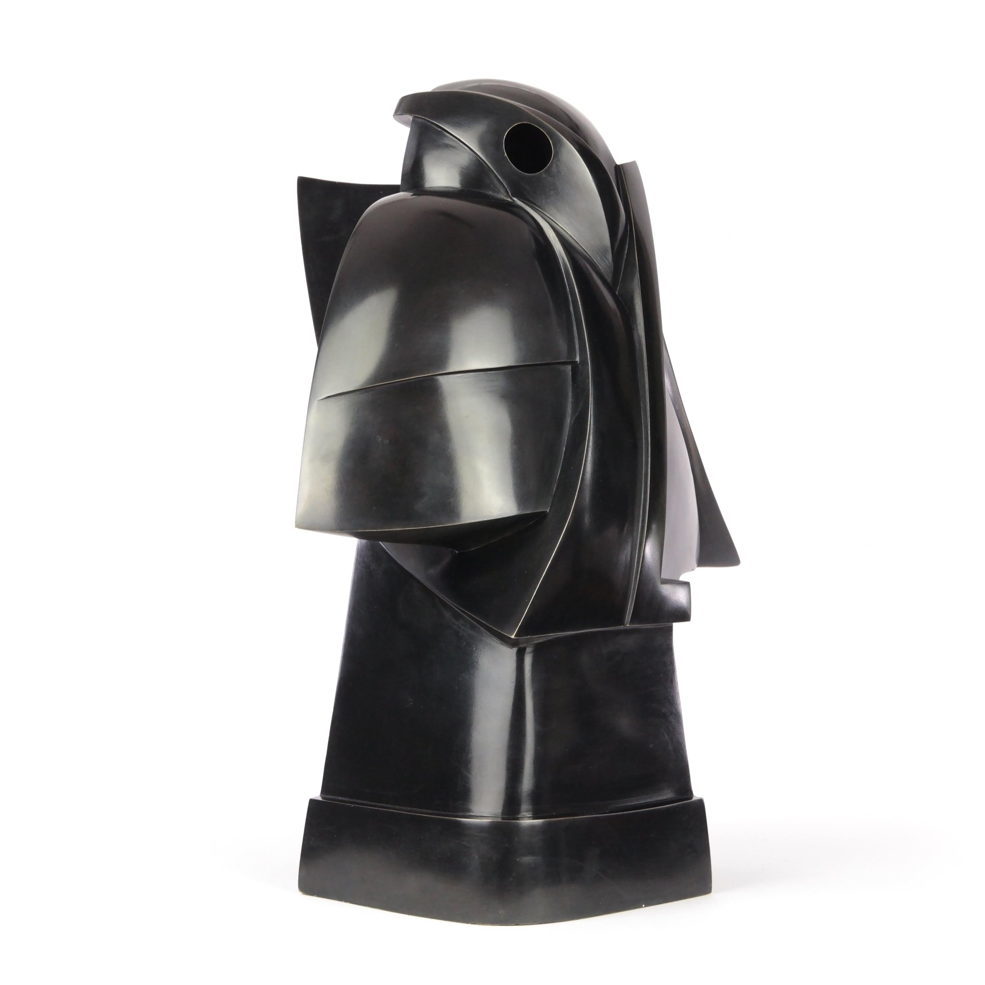 Taorakio is a bronze sculpture by contemporary artist Jacques Owczarek, dimensions are 45 × 42 × 27 cm (17.7 × 16.5 × 10.6 in). The sculpture is signed and numbered, it is part of a limited edition of 8 editions + 4 artist’s proofs, and comes with a