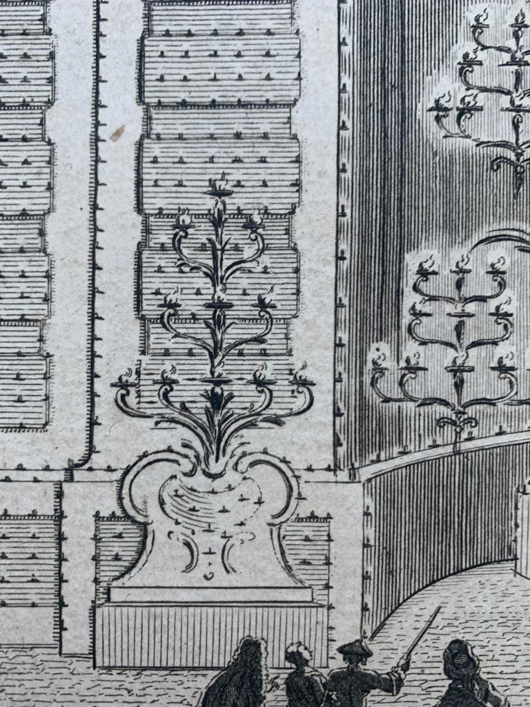 Jacques-Philippe Le Bas „Die Illumination“ Gravur „Die Illumination“ 18. Jahrhundert im Angebot 7
