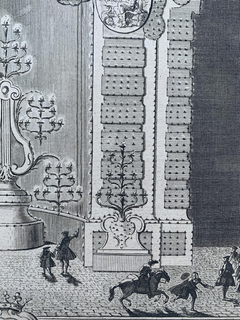 Jacques-Philippe Le Bas „Die Illumination“ Gravur „Die Illumination“ 18. Jahrhundert im Angebot 9