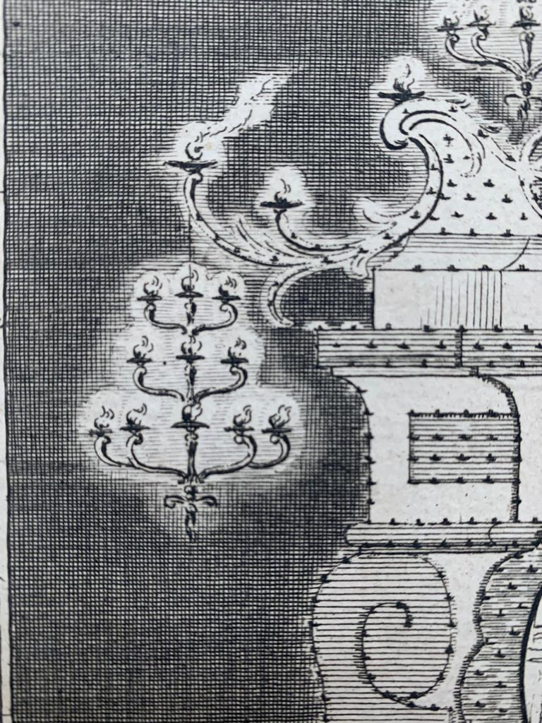 Jacques-Philippe Le Bas „Die Illumination“ Gravur „Die Illumination“ 18. Jahrhundert im Angebot 2