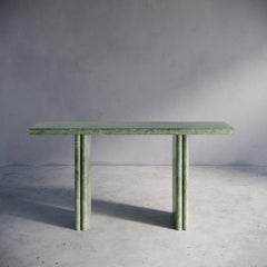 Jacques Pine Green Bird's Eye Maple Console Table by Fred and Juul