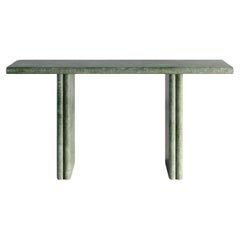 Mesa consola Jacques Pine Green en arce ojo de pájaro by Fred&Juul