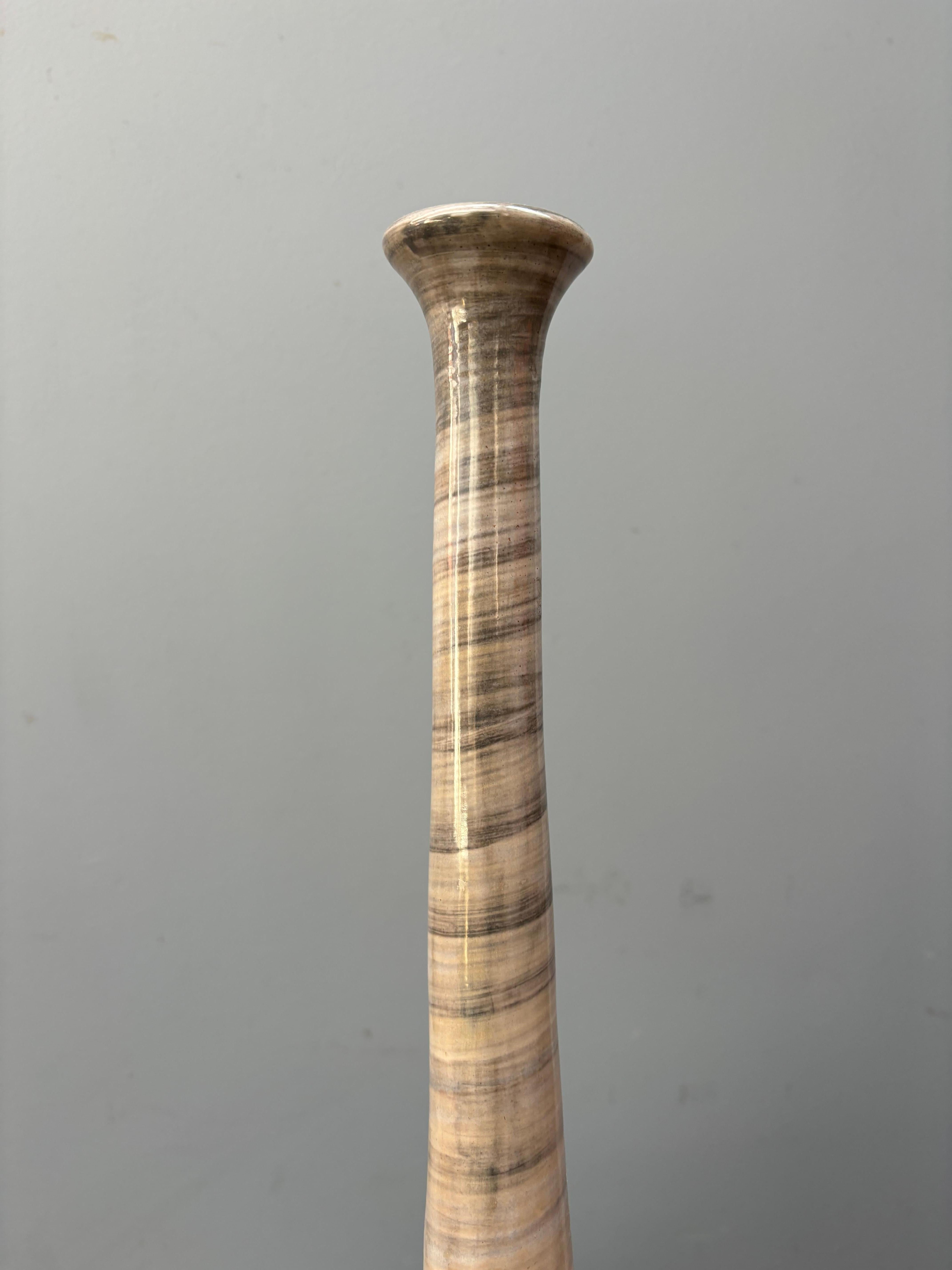French Jacques Pouchain vase For Sale