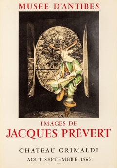 Vintage Images - Musée d'Antibes by Jacques Prevert, 1963