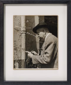 Jacques Prévert - Prévert de Profil . PARIS . Prévert de Profil . PARIS .