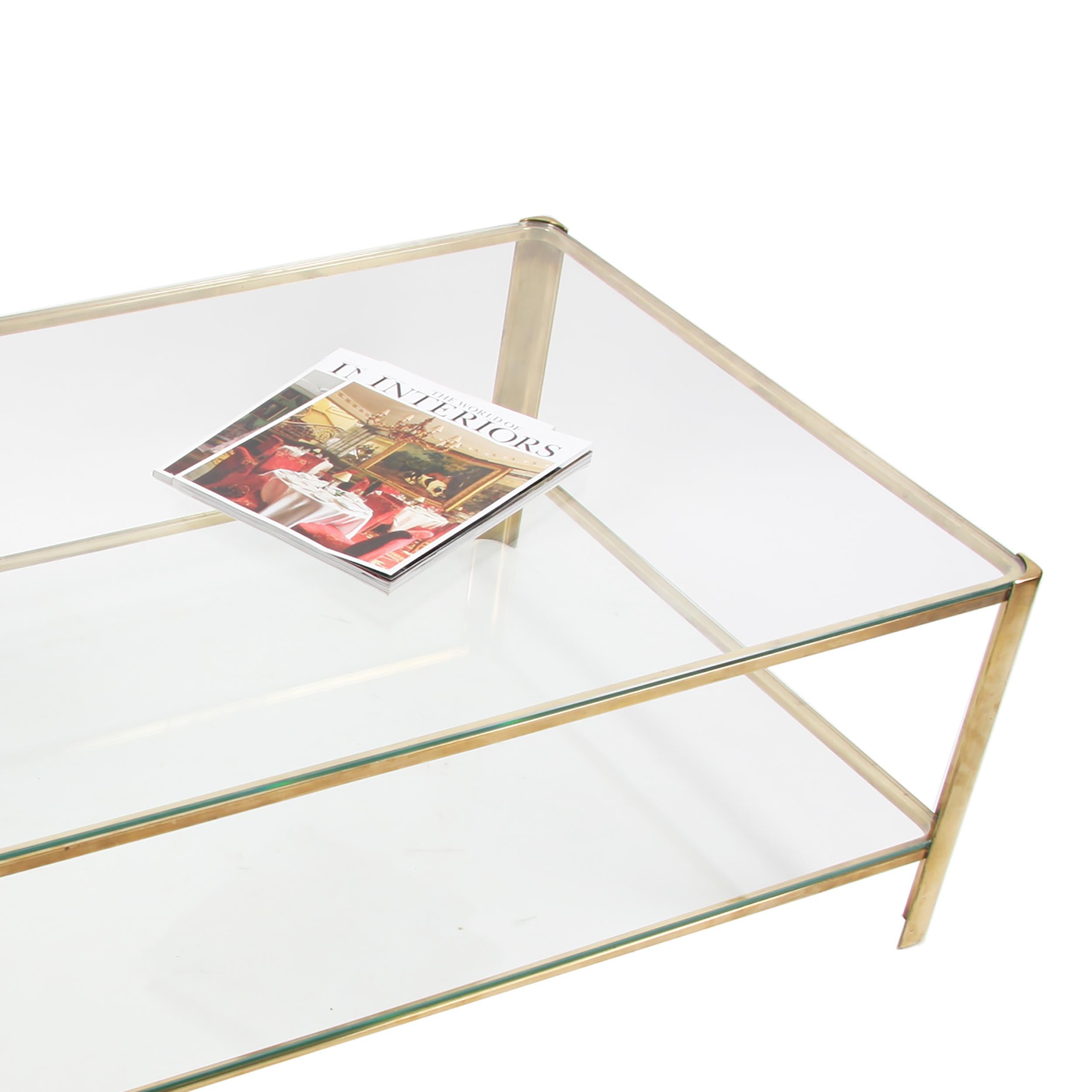 French Jacques Quinet Coffee Table