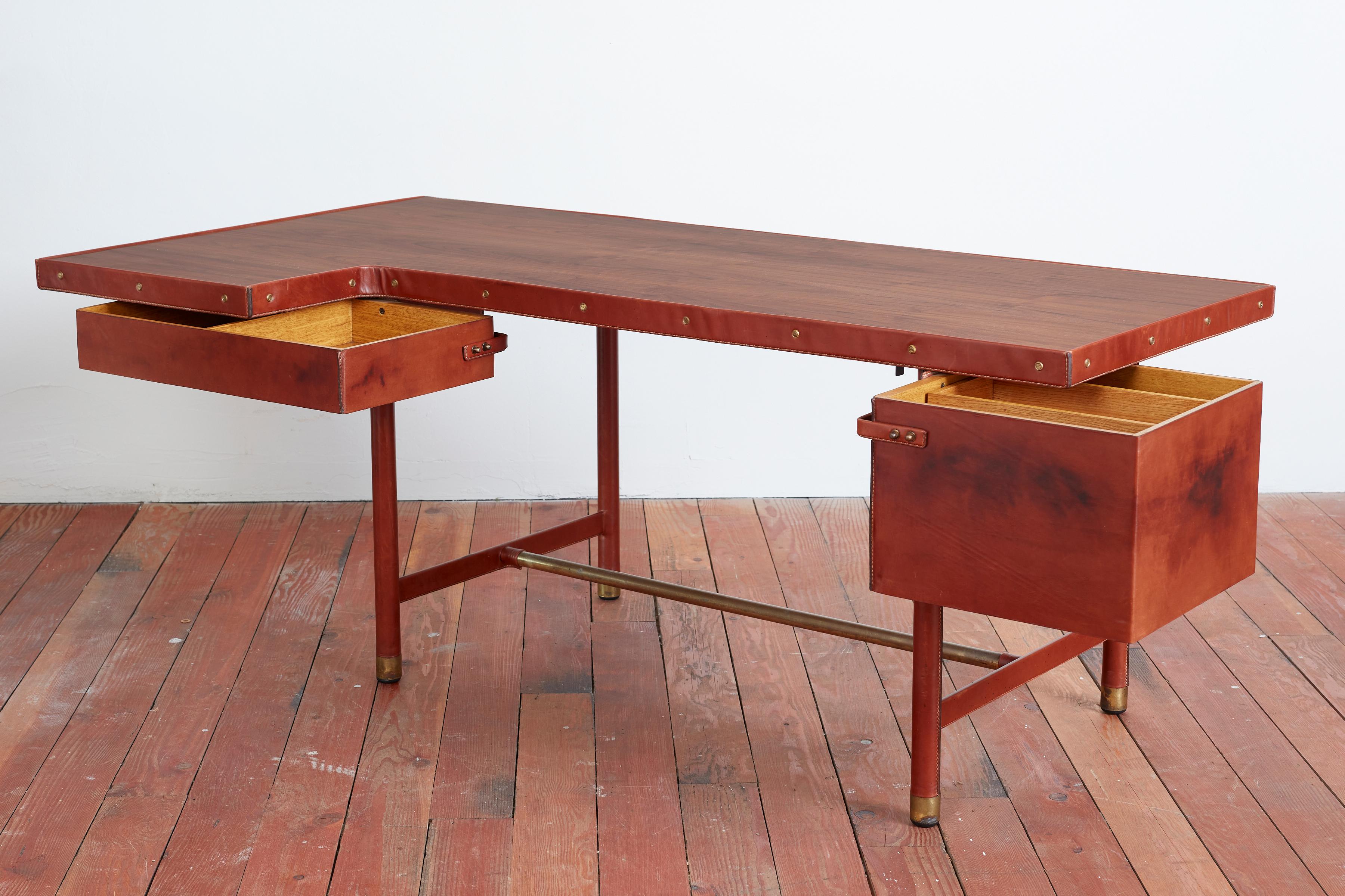 Jacques Quinet Desk In Good Condition For Sale In Beverly Hills, CA
