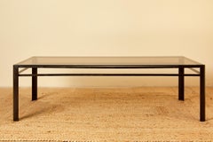 Jacques Quinet pour Mallabert, table basse, bronze, vers 1970, France.