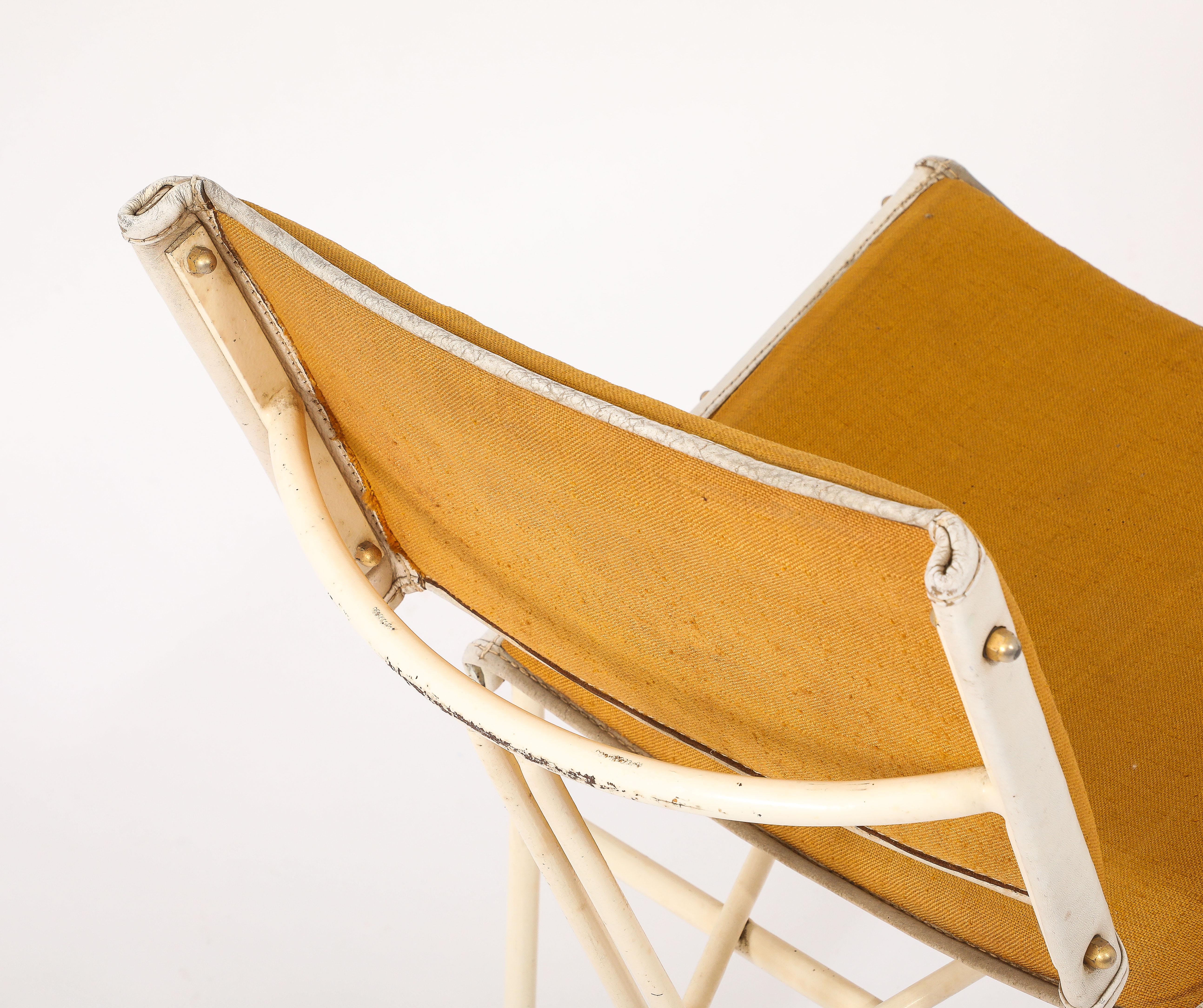 Jacques Quinet Marigold Esszimmerstühle, Frankreich 1950er Jahre im Angebot 3