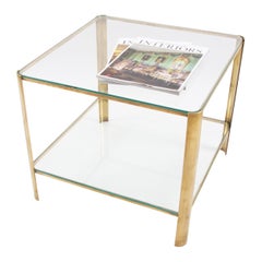 Jacques Quinet Square Side Table