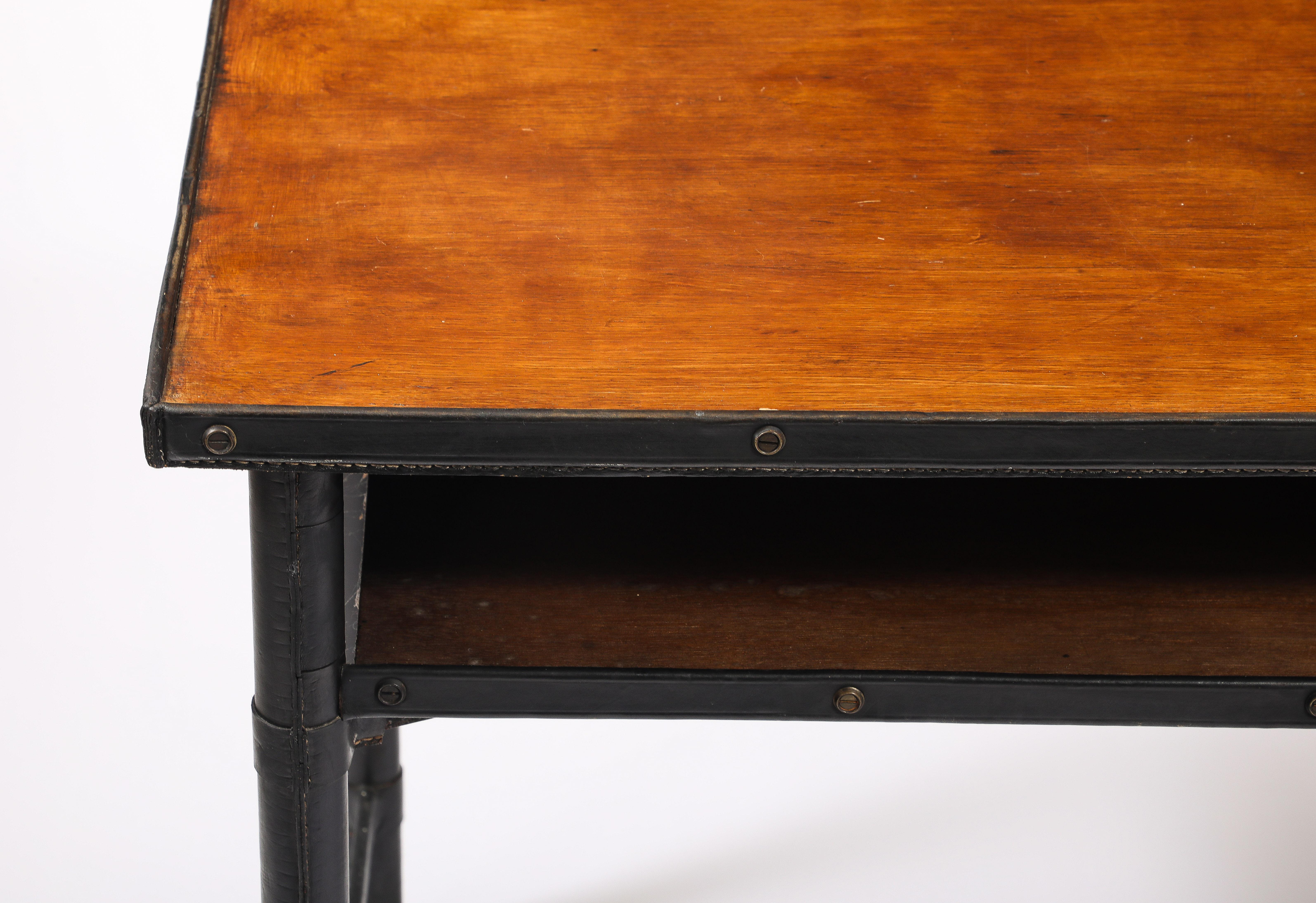 Jacques Quinet Two Tiered Desk, France 1950's in vendita 2