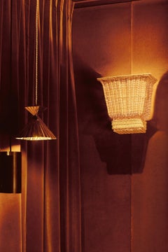 Jacques Rattan Classic Wall Scone by DUNLIN