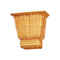 Jacques Rattan Classic Wall Scone by DUNLIN