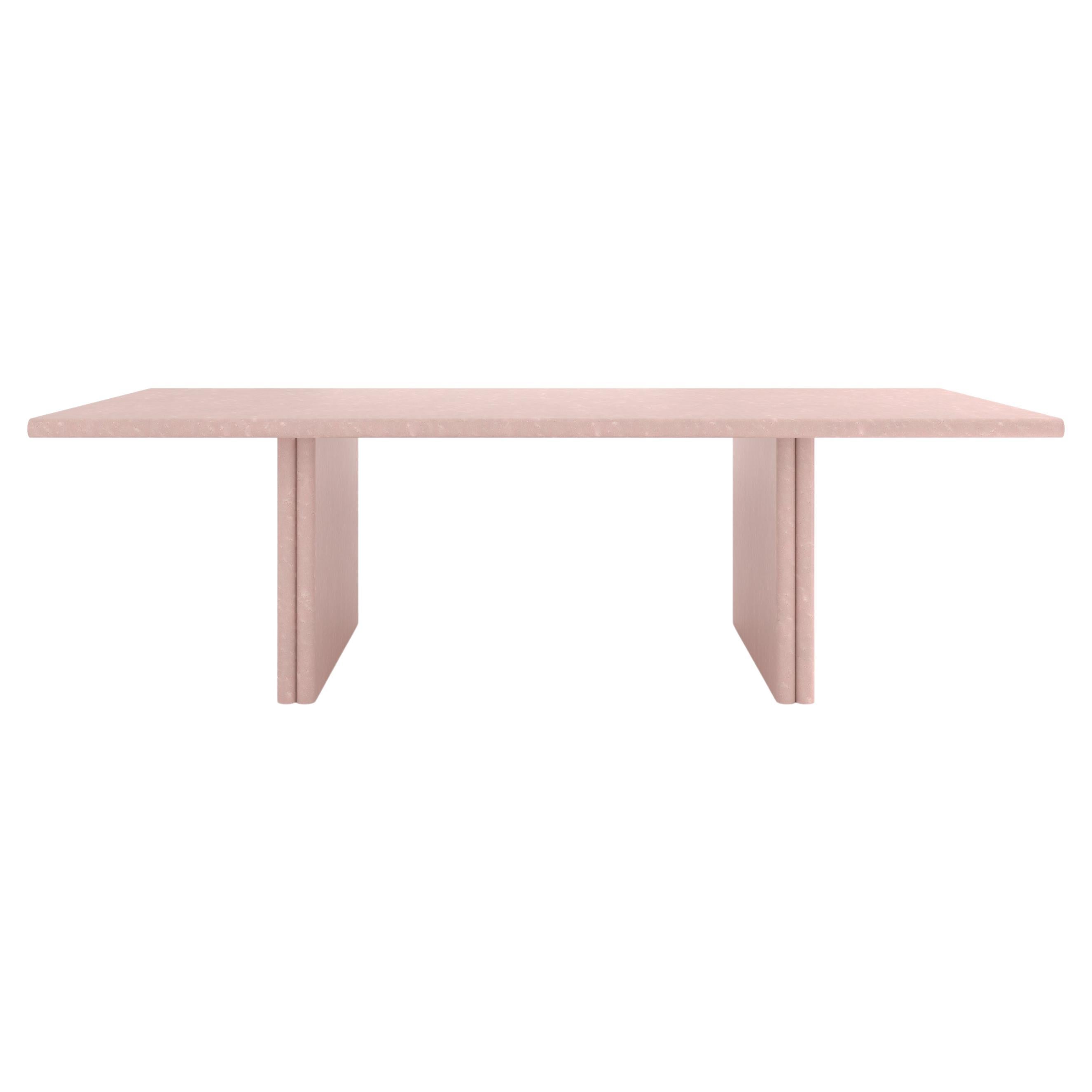 Jacques Rectangular Pastel Pink Dining Table by Fred and Juul For Sale
