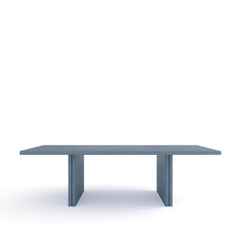 Jacques Rectangular Powder Blue Dining Table by Fred and Juul