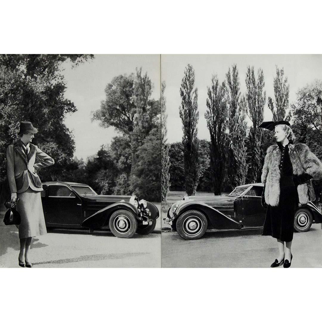 This rare original 1936 Bugatti catalogue offers a glimpse into the golden age of one of the most prestigious marques in automotive history. Published at the height of Bugatti’s influence, the catalogue proudly bears the company’s legendary slogan: