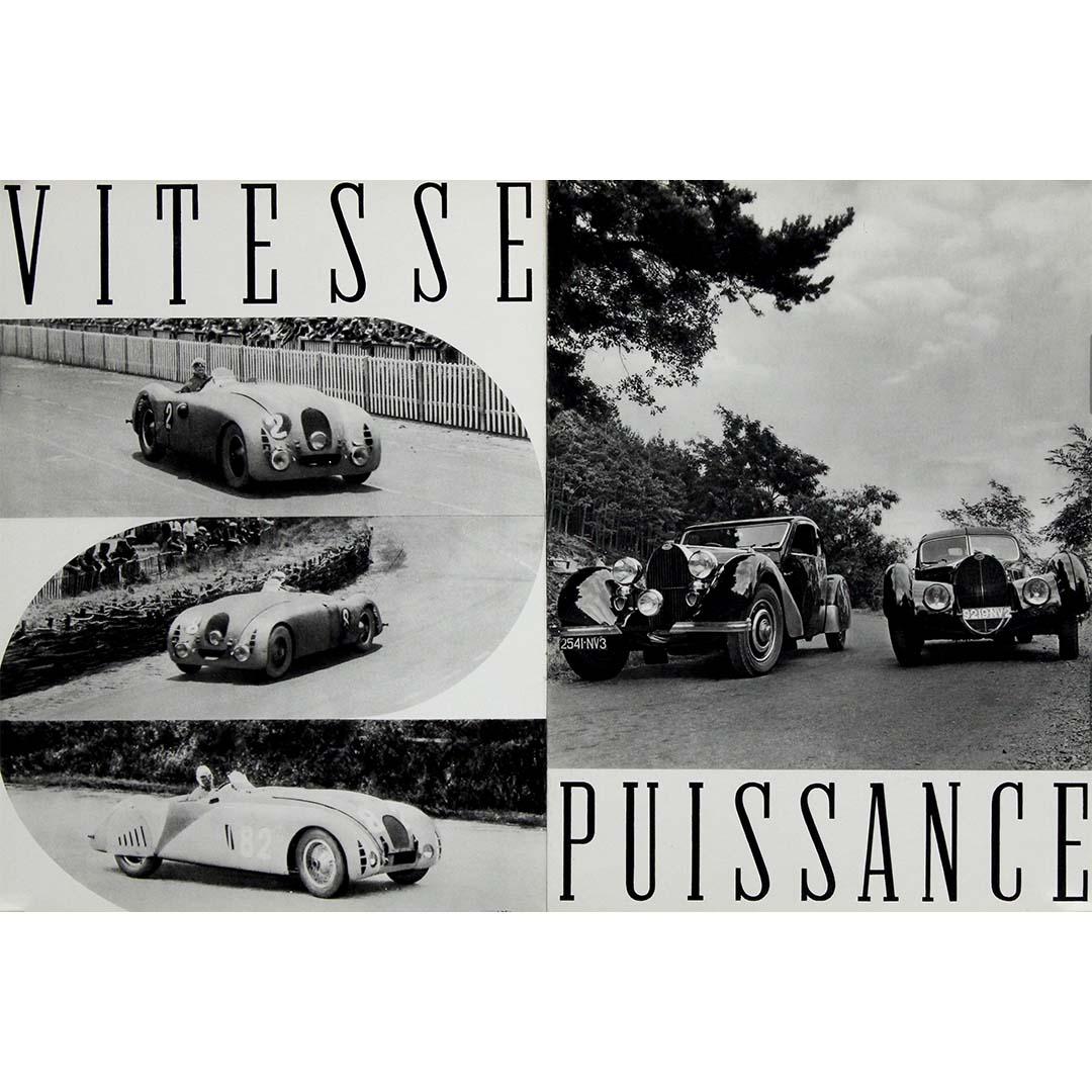 Rare original 1936 Bugatti catalogue the golden age of automotive For Sale 3