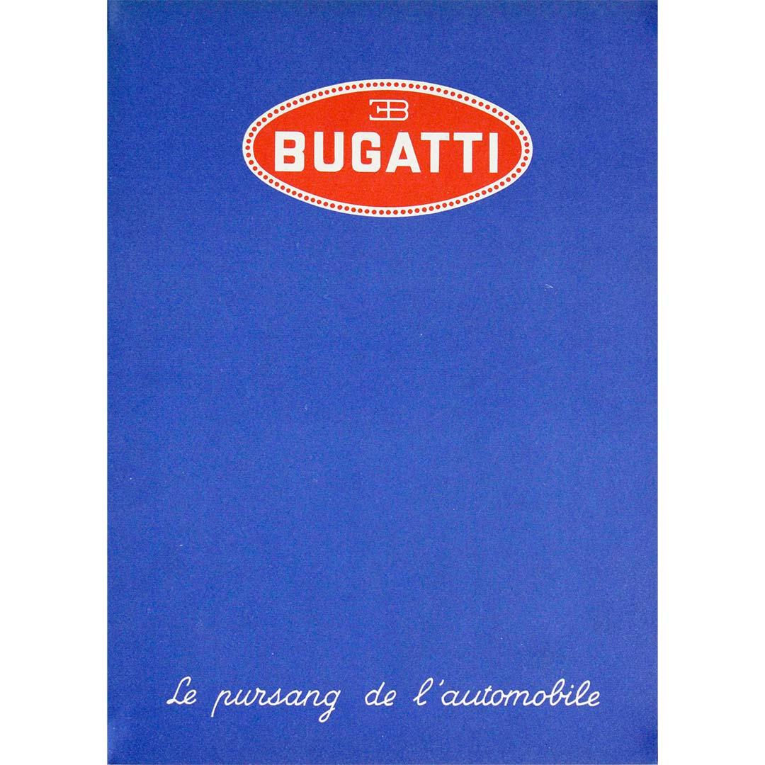 Rare original 1936 Bugatti catalogue the golden age of automotive - Print by Jacques-René