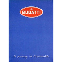 Vintage Rare original 1936 Bugatti catalogue the golden age of automotive