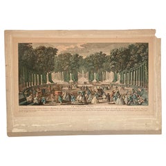 Jacques Rigaud, Gravur von Le Theatre d'Eau