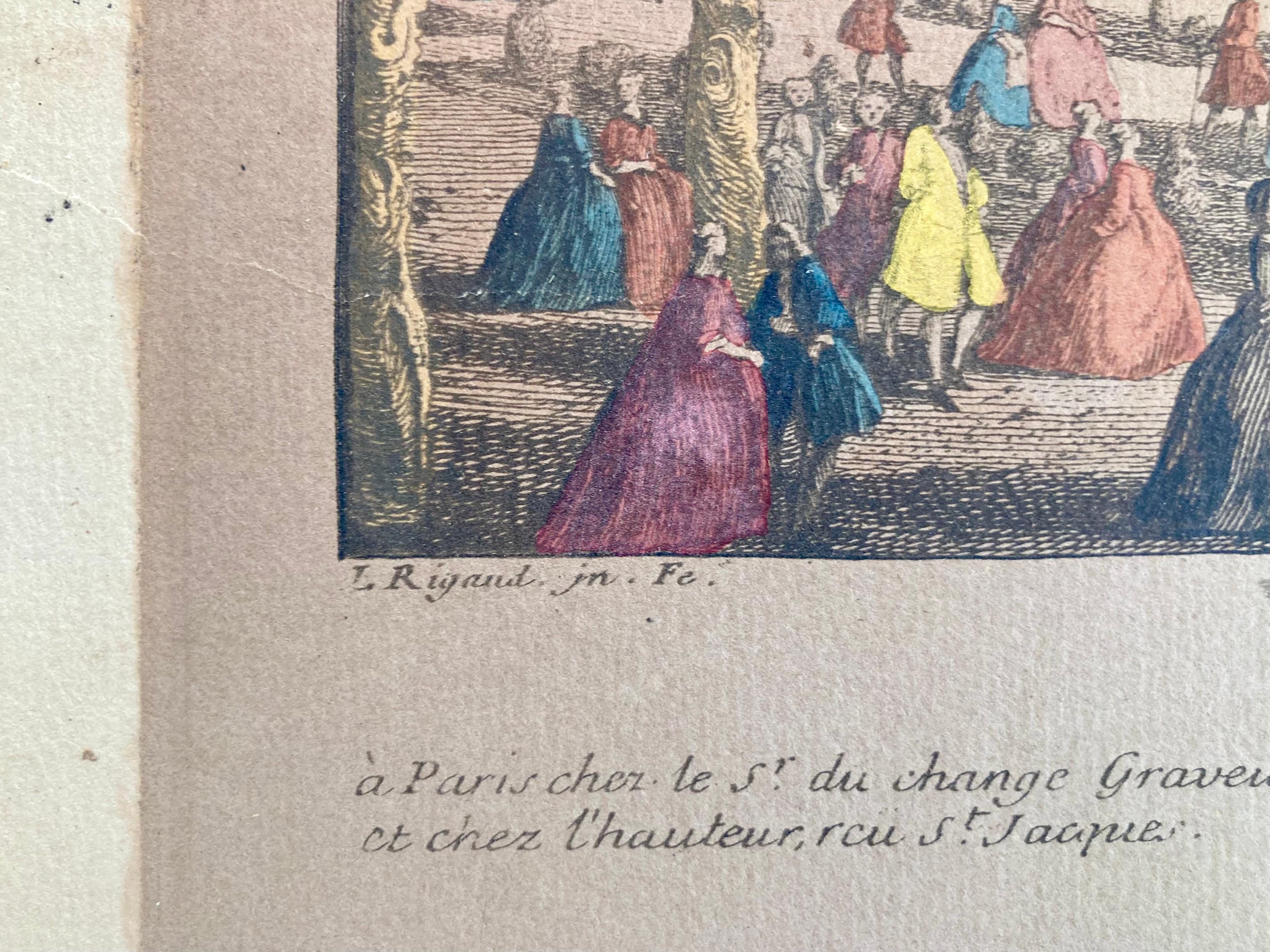 Jacques Rigaud Engraving Palais Des Thuilleries For Sale 2
