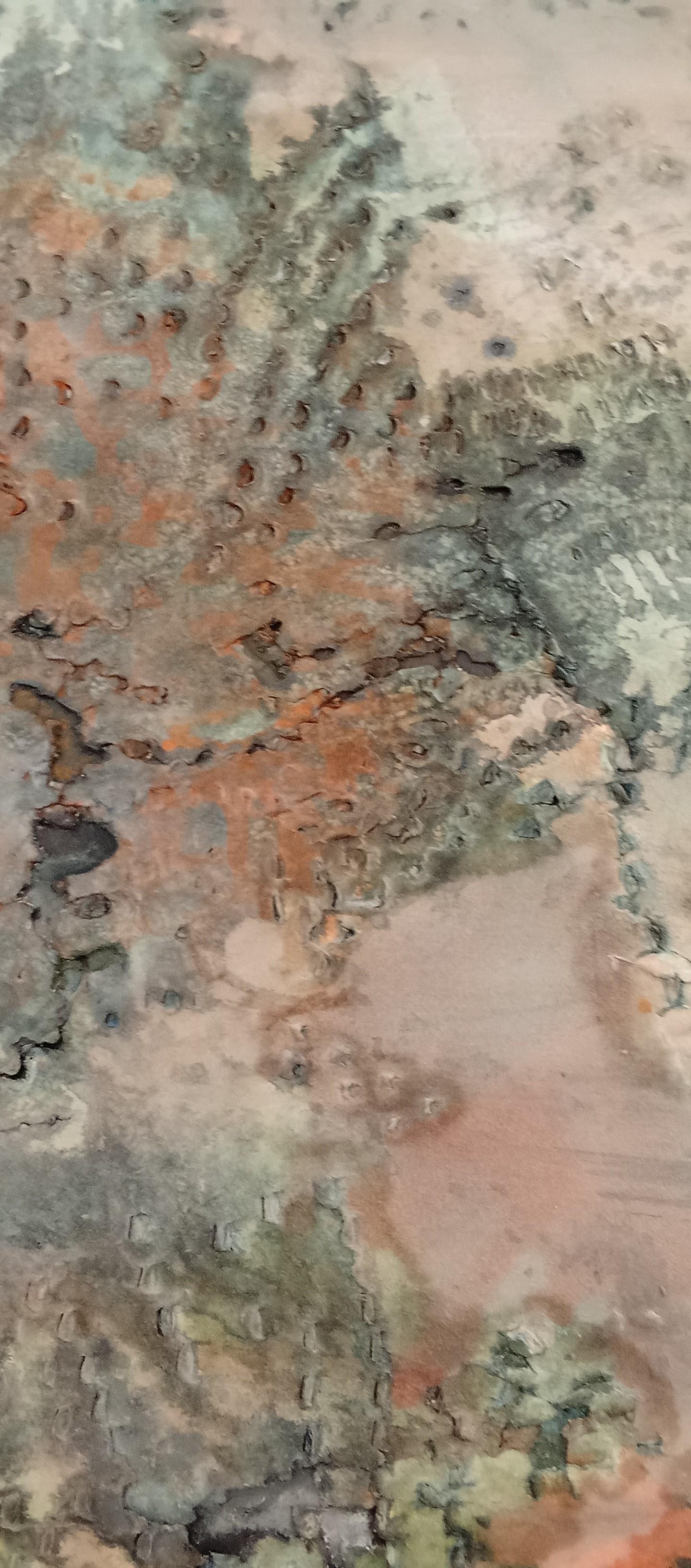 Untitled Jacques Rouby (1953-2019) Contemporary abstract art sculpted cardboard For Sale 5