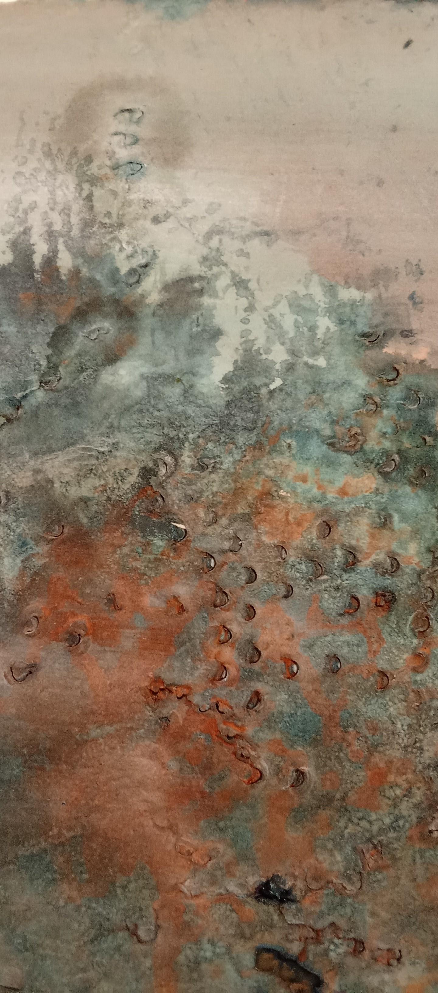 Untitled Jacques Rouby (1953-2019) Contemporary abstract art sculpted cardboard For Sale 7