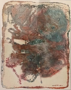 Ohne Titel Jacques Rouby (1953-2019) Zeitgenössische abstrakte Kunst geformter Karton