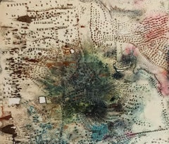 Ohne Titel Jacques Rouby (1953-2019) Zeitgenössische Kunst, bemalt, geformter Karton