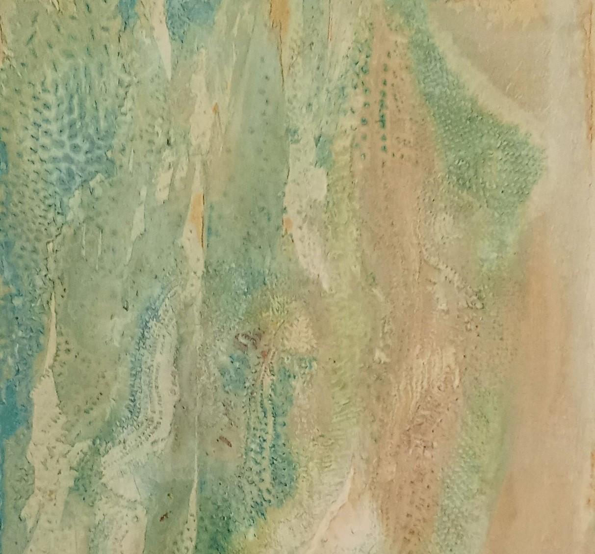 Ohne Titel Jacques Rouby (1953-2019) Zeitgenössische Kunst, bemalt, geformter Karton im Angebot 1