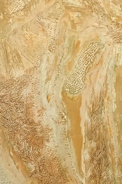 Sans titre Jacques Rouby (1953-2019) Art contemporain peint carton sculpté.