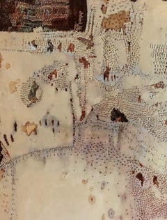 Untitled Jacques Rouby (1953-2019) Contemporary art painted sculpted cardboard