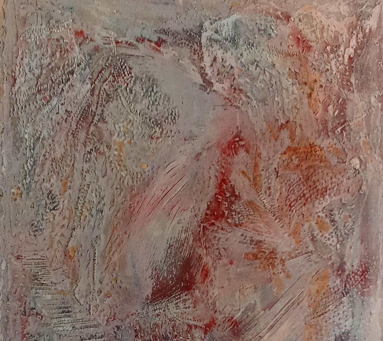 Senza titolo Jacques Rouby (1953-2019) Arte contemporanea cartone dipinto e scolpito in vendita 1