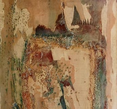 Sin título Jacques Rouby (1953-2019) Arte contemporáneo cartón pintado esculpido