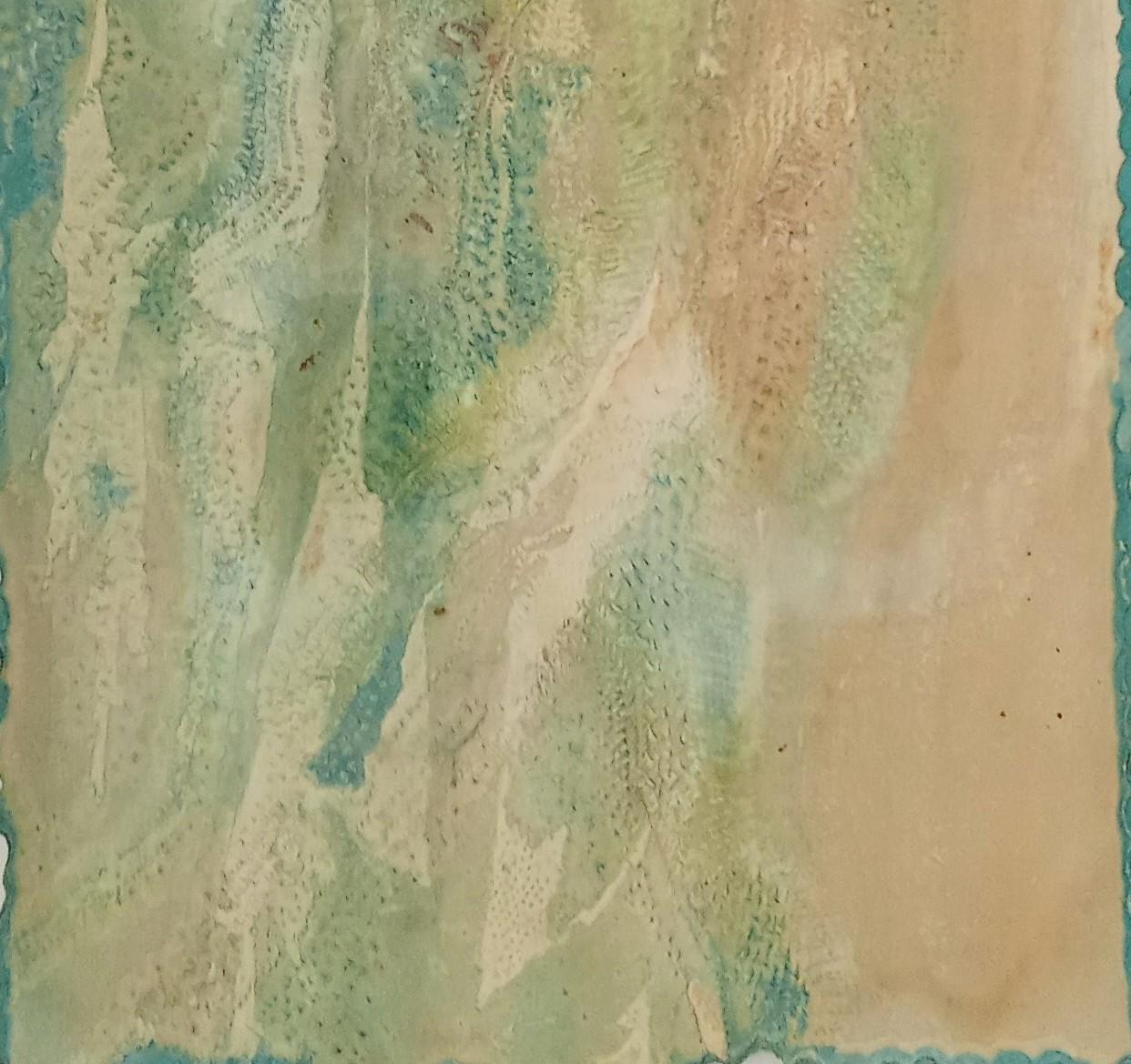 Ohne Titel Jacques Rouby (1953-2019) Zeitgenössische Kunst, bemalt, geformter Karton im Angebot 2