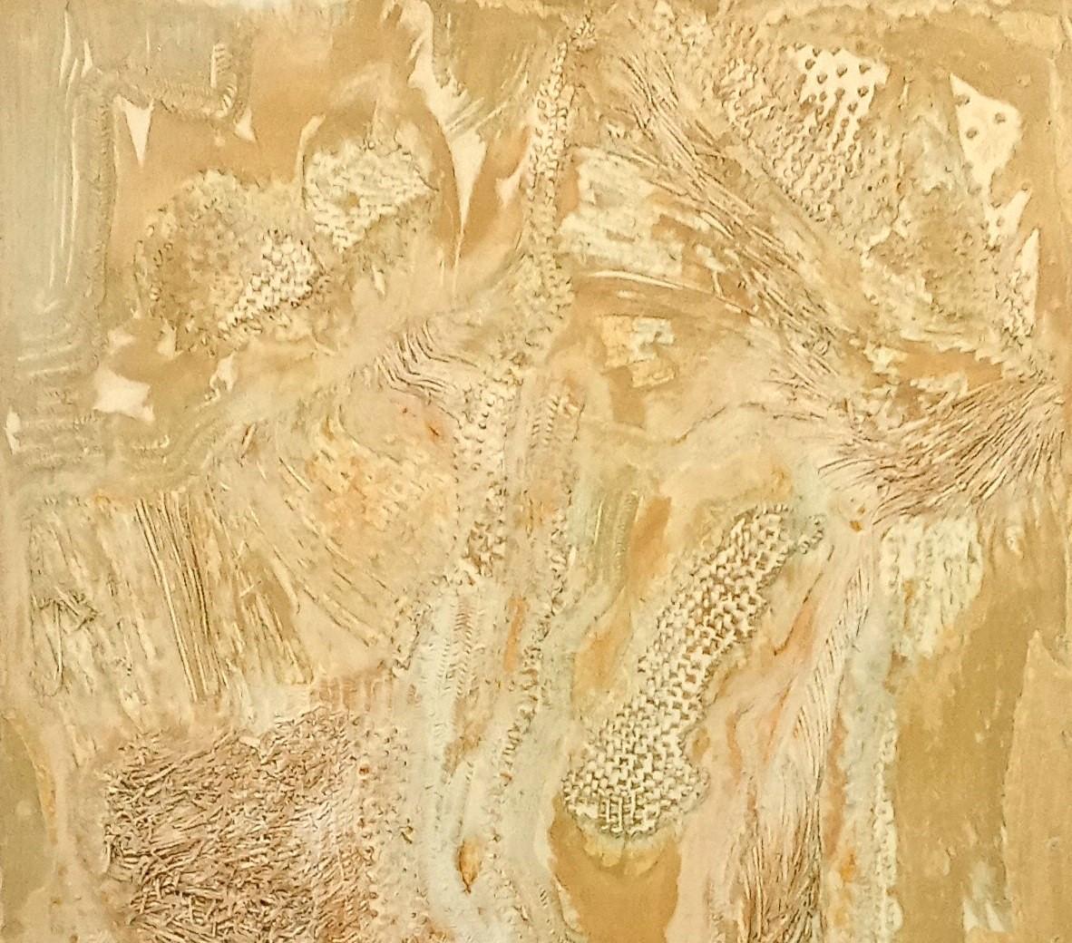 Untitled Jacques Rouby (1953-2019) Contemporary art painted sculpted cardboard For Sale 3