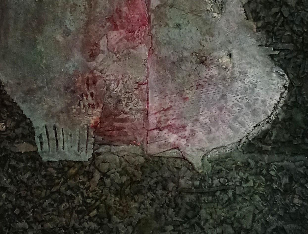 Untitled Jacques Rouby (1953-2019) Contemporary art painted sculpted cardboard For Sale 3