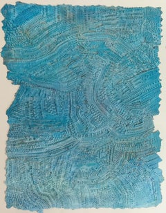 Sans titre Jacques Rouby (1953-2019) Art contemporain peint carton sculpté.