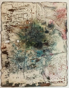 Senza titolo Jacques Rouby (1953-2019) Arte contemporanea cartone dipinto e scolpito