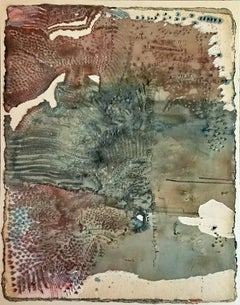 Untitled Jacques Rouby (1953-2019) Contemporary art painted sculpted cardboard