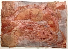 Senza titolo Jacques Rouby (1953-2019) Arte contemporanea cartone dipinto e scolpito